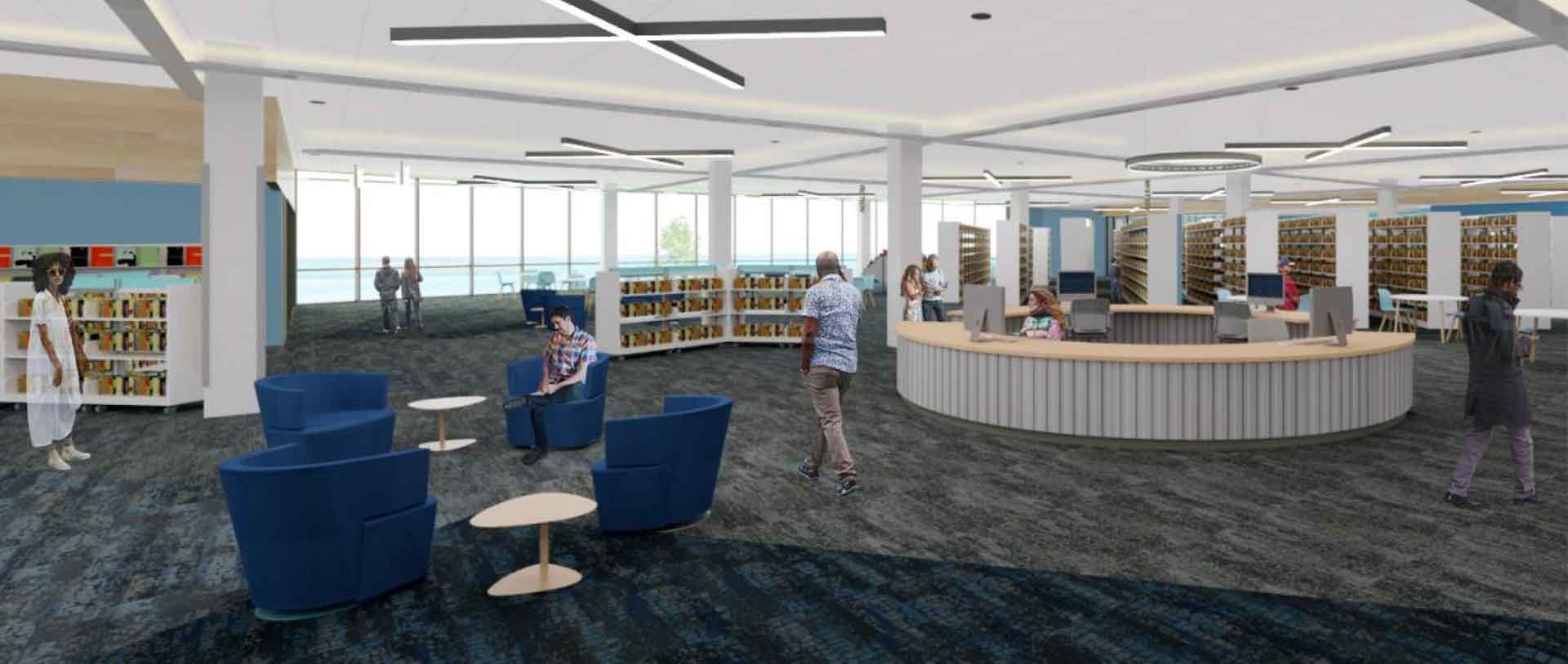 Let the Renovation Begin — Yours In Literacy Racine Public Library